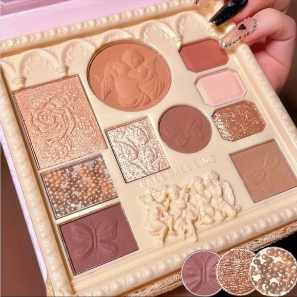 Radiant Angel Embossed Makeup Palette - Picture 13 of 14